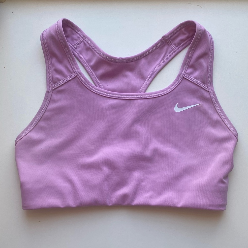 Purple Nike Sports Bra Medium Support XS